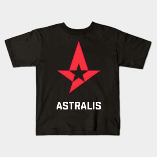 Astralis Team Logo Black Edition Kids T-Shirt